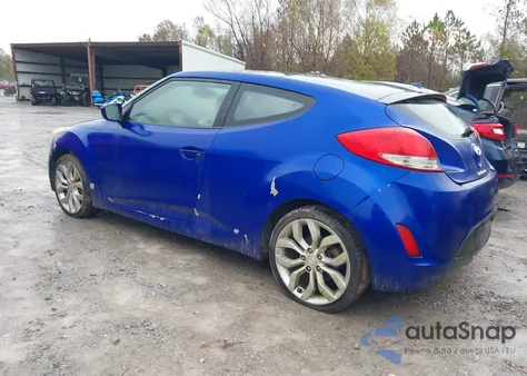 2012 Hyundai Veloster Base W/Gray из США, поврежденный, VIN KMHTC6AD3CU024911